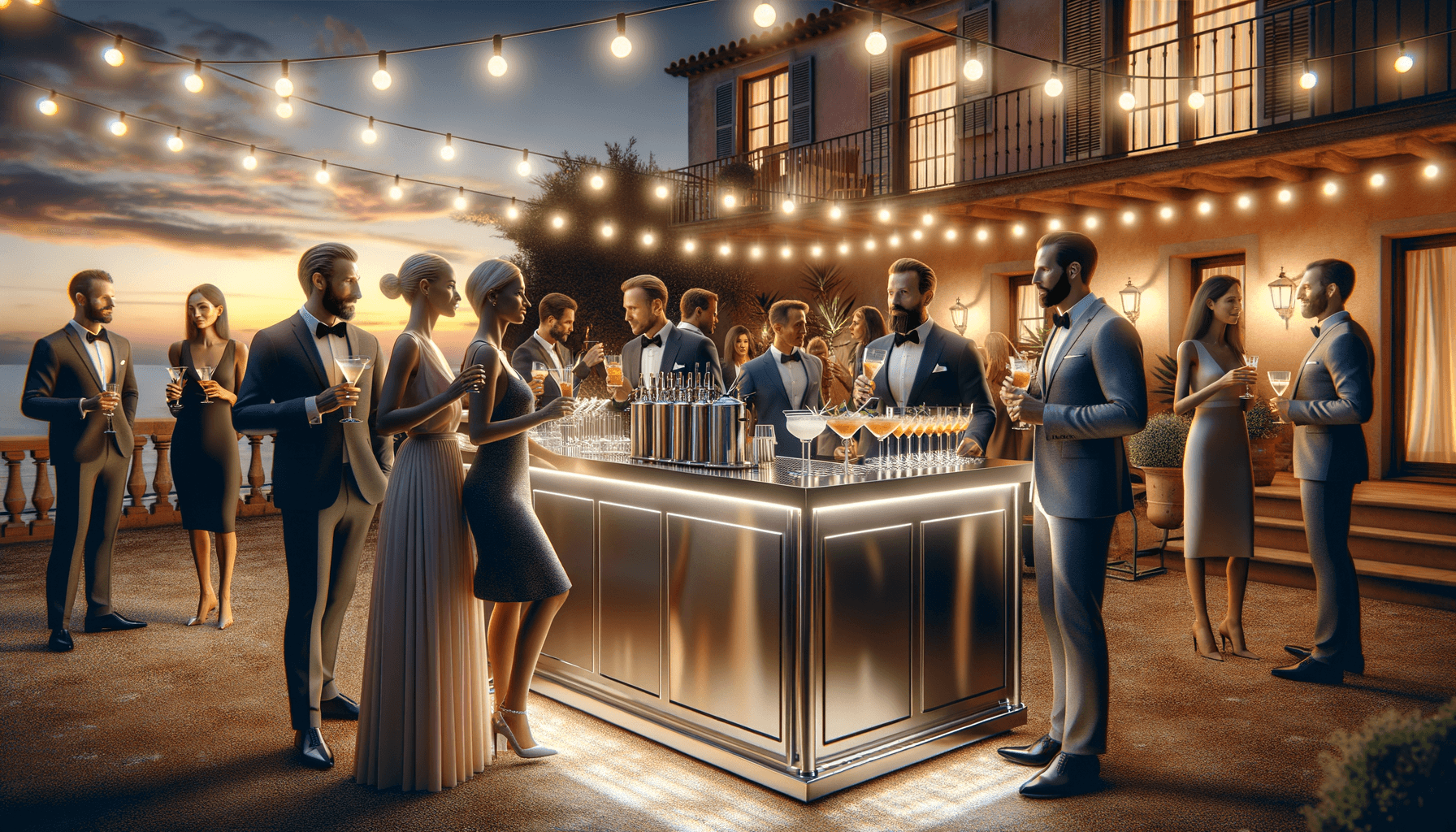 Cocktail bar station HappyStation