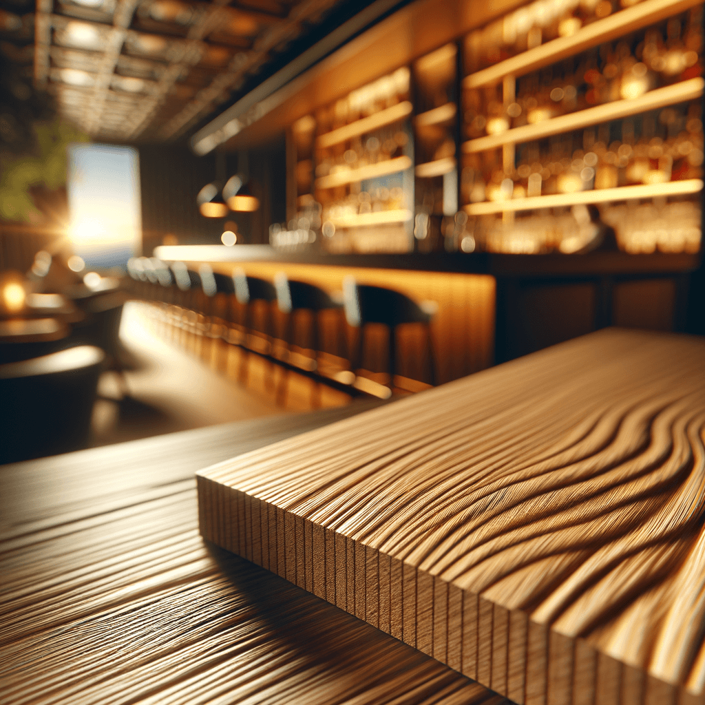 Rovere massello FSC — dettaglio HappyStation